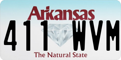 AR license plate 411WVM