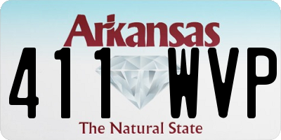 AR license plate 411WVP