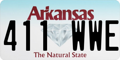 AR license plate 411WWE