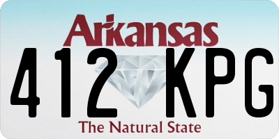 AR license plate 412KPG