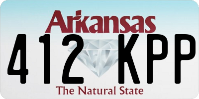 AR license plate 412KPP
