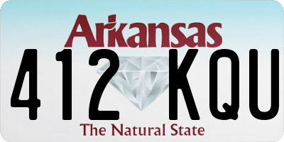 AR license plate 412KQU