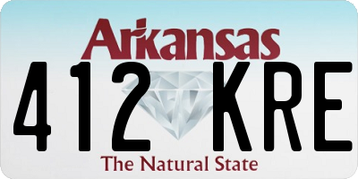 AR license plate 412KRE
