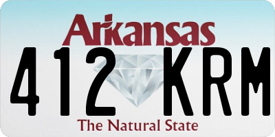 AR license plate 412KRM