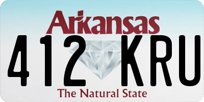 AR license plate 412KRU