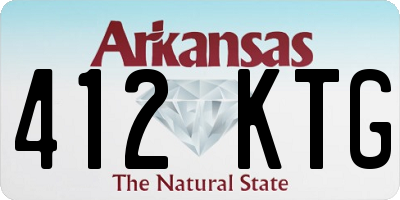 AR license plate 412KTG