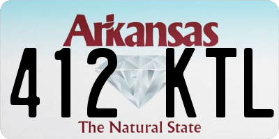 AR license plate 412KTL