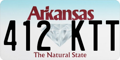 AR license plate 412KTT