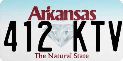 AR license plate 412KTV