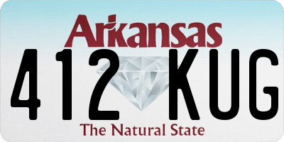 AR license plate 412KUG