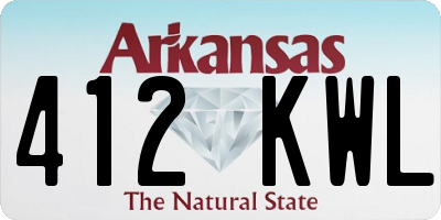 AR license plate 412KWL