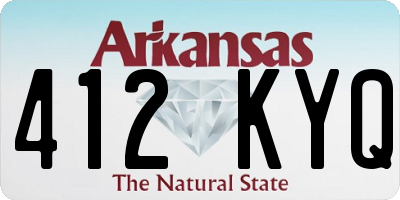 AR license plate 412KYQ