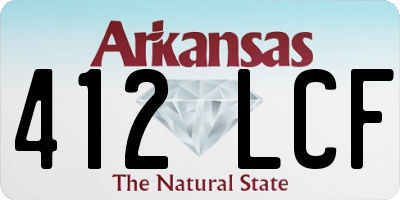 AR license plate 412LCF