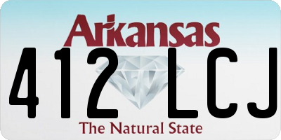 AR license plate 412LCJ