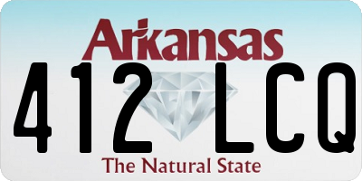 AR license plate 412LCQ