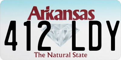AR license plate 412LDY