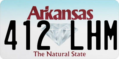 AR license plate 412LHM