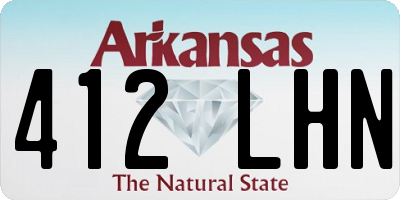 AR license plate 412LHN
