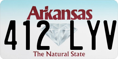 AR license plate 412LYV