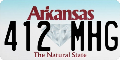 AR license plate 412MHG