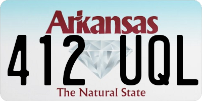 AR license plate 412UQL