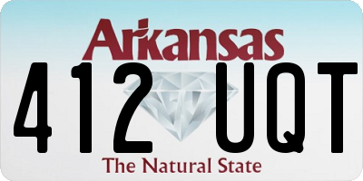 AR license plate 412UQT