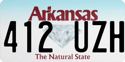 AR license plate 412UZH