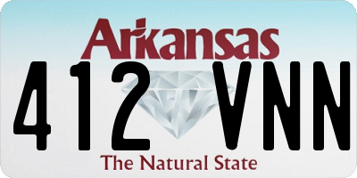 AR license plate 412VNN
