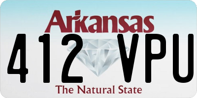 AR license plate 412VPU