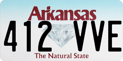 AR license plate 412VVE
