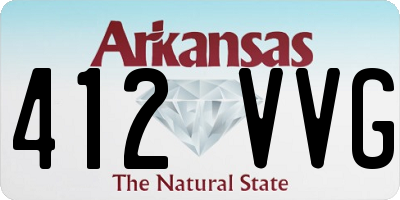 AR license plate 412VVG