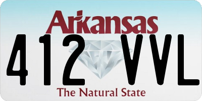 AR license plate 412VVL
