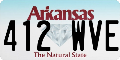 AR license plate 412WVE