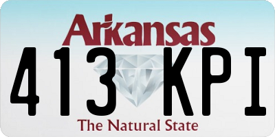 AR license plate 413KPI