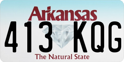 AR license plate 413KQG