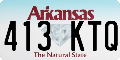 AR license plate 413KTQ