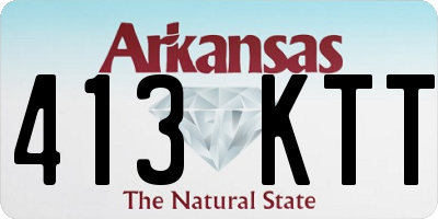 AR license plate 413KTT
