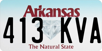 AR license plate 413KVA