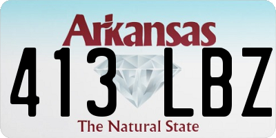 AR license plate 413LBZ