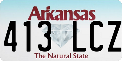 AR license plate 413LCZ