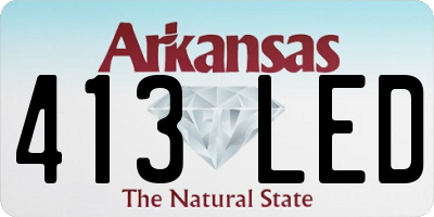 AR license plate 413LED