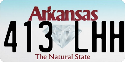 AR license plate 413LHH