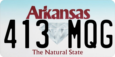 AR license plate 413MQG