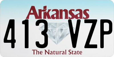 AR license plate 413VZP