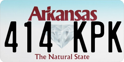 AR license plate 414KPK