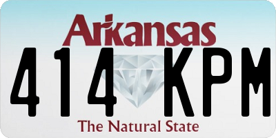 AR license plate 414KPM