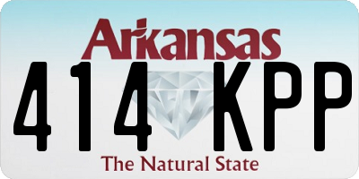 AR license plate 414KPP