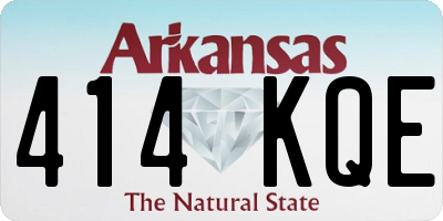AR license plate 414KQE