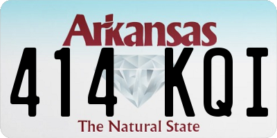 AR license plate 414KQI