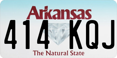 AR license plate 414KQJ